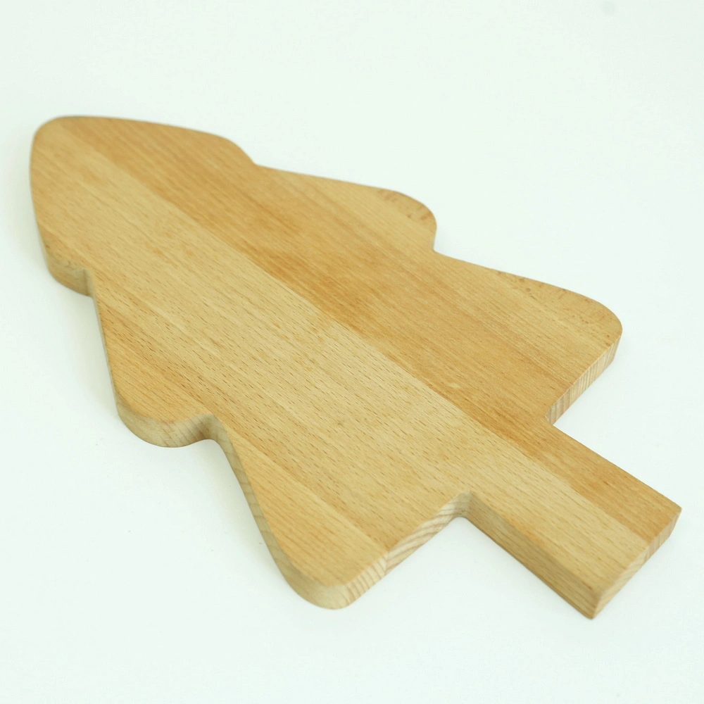 Christmas Tree Shape Bamboo Cutting Board Wooden Cutting Board Charcuterie Cheese Serving Board